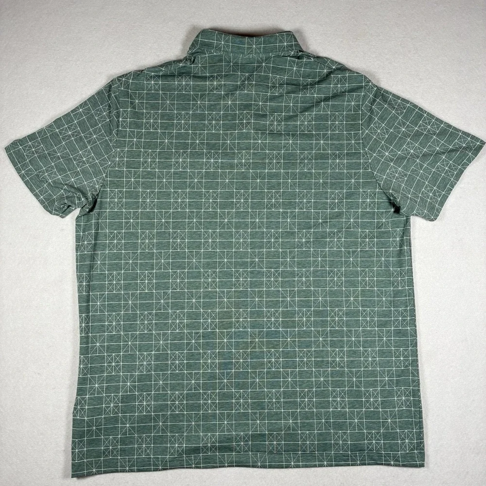 Adidas Men's 2XL Lahinch Golf Club Ireland Links Geometric AOP Polo Performance